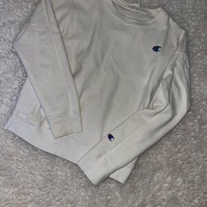 White Champion Sweater